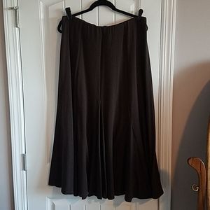 Cabi dark brown maxi skirt size XL